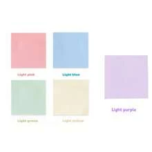 6 入莫蘭迪色便利貼，尺寸 7.5 X 7.5 公分 (3 X 3 英吋)，適用於居家、辦公室與筆記本，每包 50 張，學校用品 - 均碼 - 查看 21