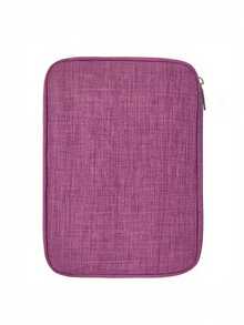 1 pieza Estuche organizador de cables de viaje con múltiples bolsillos para accesorios electrónicos, cables, cargadores y tarjetas de memoria - Bolsa portátil para equipo tecnológico para oficina y artículos esenciales de viaje (el diseño interior es aleatorio) - Multicolor - Ver 14