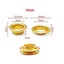 10/30/50 Set Metal Eyelet With Washer Grommet Ring Air Hole Rivet For Leather Bag Shoes Belt Cap Clothes - A - View 44