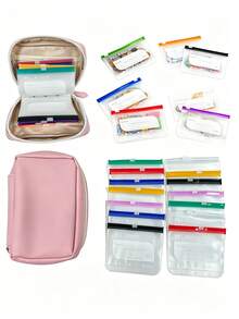 Pill Box Set, Includes Color-Coded Zipper Pill Bags, Leak-Proof Reusable Zipper Storage Boxes And Portable Daily Pill Boxes Suitable For Outdoor Storage - Multicolor - View 8