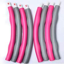 1pc 8-Segment Detachable Women Foam Wrapped Fitness Hoop Massage Exercise Hoop Gym Workout Equipment Soft Fitness Hoop For Weight Loss, Fat Burning And Home Core Training - Multicolor - View 12