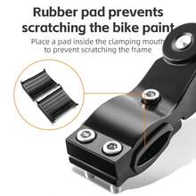 ROCKBROS 1PC Durable Aluminium Alloy Bicycle Kickstand, High Strength Durable Bike Stand, Non-Slip Design, Easy To Install Universal Fit For Mountain Bikes, Road Bikes & Folding Bikes, Bicycle Accessory - Multicolor - View 4