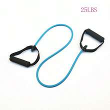 5-Level Resistance Band With Handles, Yoga Resistance Rope, Elastic Fitness Workout Band, Suitable For Home Exercise And Strength Training - Multicolor - View 10