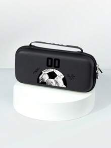 1 peça Capa Protetora com Padrão de Impressão da de Futebol, Compatível com Novo Switch 2.ª Geração (2025), Switch NS/Switch OLED, Adequada para Acessórios da Consola de Jogos Switch 2, Conjunto Completo, Bolsa de Arrumação, Capa Protetora Switch, Presente Romântico para Jogadores de Switch - Multicolorido - Ver 6