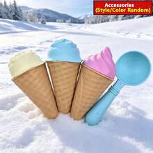 Children's Beach Toy Set, Summer Beach Winter Snow Games Toys, Outdoor Beach Toy Tools Including Ice Cream Molds, Sand Molds And Tools, Multiple Combination Options. Perfect Summer Gift For Children, Ideal Birthday Or Holiday Gift, Suitable For Beach Digging And Water Play. Suitable For Boys And Girls Outdoor Games, Beach Trips And Camping - Multicolor - View 16