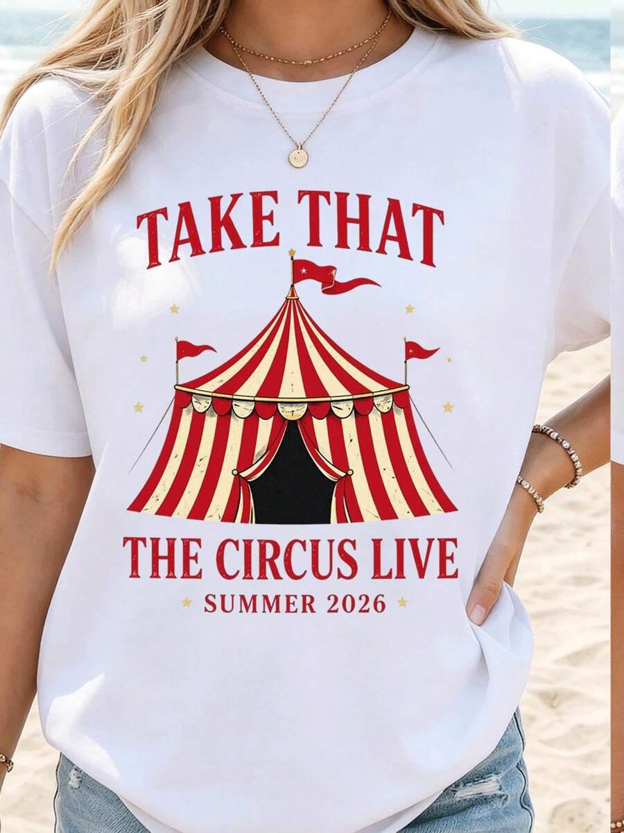 Women T-Shirts - 白色 - 查看 1