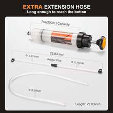 FOUR UNCLES Fluid Extractor &Amp; Filling Pump For Easy Oil Change - ColorB - View 2