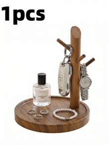 Vintage-Style Entryway Key Holder PP Material Unique Jewelry And Accessory Display Tray For Living Room Shoe Cabinet Foyer Designed Entryway Key Holder Hanging Tray Minimalist And Modern Home Aesthetics Vanity Desktop Home Organization - Multicolor - View 13