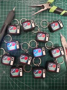 Cartoon Creative Keychain Anime Fan Merchandise Model Ornament Desktop Display Gift Collectible - Multicolor - View 5