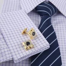 1 Pair Cufflinks For Men, Decorative Shirt Sleeve Accessory For Wedding Business Party Formal Occasions - Multicolor - View 5