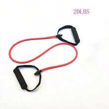 5-Level Resistance Band With Handles, Yoga Resistance Rope, Elastic Fitness Workout Band, Suitable For Home Exercise And Strength Training - Multicolor - View 7