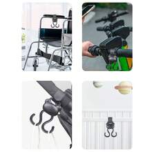 New Baby Stroller Hook, Double Bear Hook Accessory, Cartoon Storage Hook, Suitable For Baby Strollers And Pushchairs - Multicolor - View 6