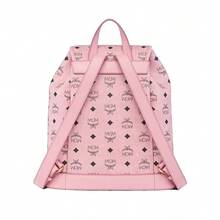 Mcm Arena Series Vintage Floral Printed Women's Backpack MWKGATA03PZ001 - Soft Pink MWKGATA03PZ001 - View 4