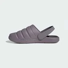 Adidas 春夏中性運動涼鞋，情侶穿搭休閒包頭涼鞋 JI2280 - 奇妙氧化紅/炭灰 - 查看 2