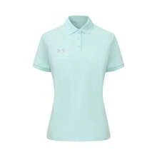 Kaos Lengan Pendek Wanita UNDER ARMOUR dengan Kerah - Hijau segar - View 1