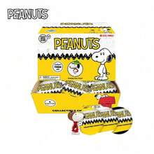 Monogram 1PC Peanuts Officially Licensed Mystery Blind Box Mini Figure Collectible Pop Culture Desktop Ornament Gift For Teens Adults Anime Fans Birthday Holiday - Yellow - View 5