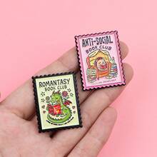 Lapel Enamel Pins And Brooches Badge Pins For Backpacks Bags Backpack Cool Decoration Friend For Gifts - Multicolor - View 6