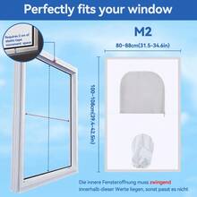 Portable Air Conditioner Window Seal Strip: Tailored For Your Windows - White - View 4
