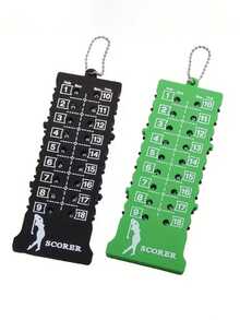 Portable Golf Score Counter Scoreboard With Key Chain Golf Scoreboard Strip Integrator Golf Stroke Counter 18 Hole Scoreboard For Golf Training Competition For Recreational Golfers And Sports Enthusiasts Gifts For Golf Lovers Golf Accessories - Multicolor - View 10