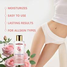 SUMIFANG 100ML Soin quotidien à la rose, doux et respectueux de la peau, soulage l'humidité et la sensation collante causées par une assise prolongée, conserve le parfum délicat de la rose, garde la peau fraîche et confortable pendant une longue période - 100 ml - Voir 4