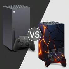 1 Set Printed Pattern Game Console Skin Sticker For Xbox Series X, Anti-Slip Durable Scratch-Resistant Protective Personalized Creative Decorative Film - View 9
