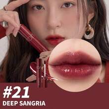 Rom&Nd 1入 5.5g Juicy Lip Tint 21# Deep Gloria 深紅棕色 修正蒼白膚色 顯色均勻 柔美濃郁果凍感唇彩 適合日常購物與家庭聚會 - 果汁唇釉 21# 深格利亞 - 查看 7