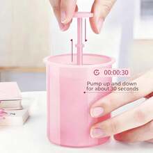 Facial Cleanser Foaming Dispenser, Shampoo Automatic Foaming Cup, Bubble Foaming Bottle, Travel Squeeze Foamer - Multicolor - View 3