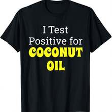 Funny Coconut Oil Shirt - Black - View 9