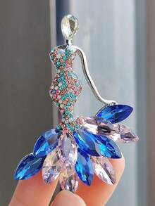 1pc Mermaid Brooch, Premium Creative Anti-Exposure Fixing Pin, Versatile Clothing Accessory - Mermaid Brooch - View 4