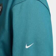 Nike SABRINA Thermal-Lined Comfortable Knit Hooded Long-Sleeve Sweatshirt, Unisex, Storm Blue - Storm Blue - View 5