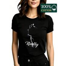 Women T-Shirts - 黑色 - 查看 5
