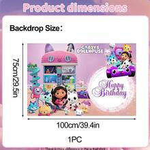 Universal Authorized 1 Set Cartoon Popular Game Pink & Purple Theme Party Disposable Tableware Set, Suitable For Birthday Celebration Packaging Box, Candy Box, Popcorn Box, Outdoor Activity Theme Party Photography Props Decoration Supplies, Tableware Set Includes Tablecloth, Banner, Backdrop, Napkins, Cute Pattern Kitchen & Restaurant Theme Party Tableware Decoration Supplies, Perfect Holiday Gift - Multicolor - View 10