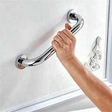 Stainless Steel Bathroom Grab Bar, Bathtub Safety Handle For Elderly, Anti-Slip Handrail For Bathroom And Stairs - A - View 5