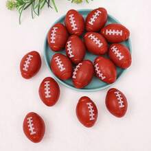 1/6/12pcs Football Gyroscope, Desktop Toy Birthday Party Gift Treasure Classroom Gift, Party Favor (Random Color) - Multicolor - View 8