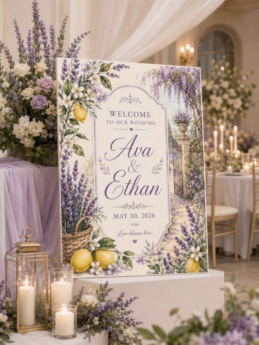 Customized Wedding Welcome Sign, Customized Plaque, Wedding Plaque, Personalized Plaque, Personalized Welcome Sign, Party Gift, DIY Party Entrance Sign, Upload Your Photo, Suitable For Birthday, Retirement, Wedding Party And Home Decor, Photo Welcome Sign, Elegant Photo Wedding Welcome Sign Template, Welcome Board, Wedding Photo Collage, Modern Welcome Sign, Printable Wedding Reception Poster