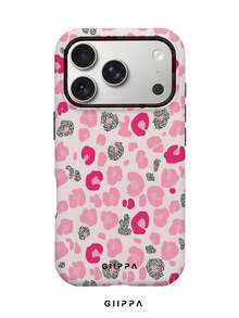 GIIPPA 1 Stück rosa Leopardenmuster Handyhülle, kompatibel mit Handy 17 Pro Max, 16 Pro Max, 15 Pro Max, 14 Pro Max, 11/12/13/14/15/16 Pro Max Plus, koreanisches hochwertiges modisches, lustiges und elegantes Design, geeignet für Männer und Frauen, perfektes Geschenk für die Freundin zu Weihnachten, Valentinstag, Ostern, Hochzeitssaison und Geburtstag! - Verschiedenfarbig - Übersicht 1