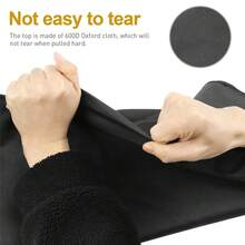 Universal Wagon Cart Awning Canopy Attachment, Water Resistant Oxford Fabric Sun Shade Cover, Easy Install Foldable Shade Top Fits Most Garden Trolley, Outdoor Sun Accessory For Camping Picnic Beach Backyard - Black - View 8