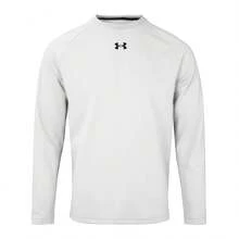 Under Armour Unisex Autumn New Comfortable Warm Loose Knit Crew Neck Sweatshirt - Cigarette Ash - View 1