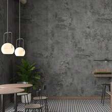OUTANA 1pc/2pcs Thickened Home & Living Cement Texture Wallpaper, Home Decor, Matte PVC Surface, Waterproof, Easy To Clean, Removable Wall Decor Sticker, Suitable For Cabinets, Desks, Chairs, Room Background Wall Renovation, Home Decor Self-Adhesive Wallpaper, Decoration Sticker, Peel And Stick Wall Panel, Wallpaper, Spring Decor, Refresh Your Home, Rama Decorative Sticker, Birthday Graduation Gift - Multiple Styles - View 7