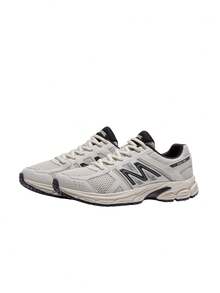 CAMEL CROWN Men's Outdoor Running Shoes, Summer Anti-Slip Comfortable Casual Versatile Jogging Sports Shoes - Light Beige/black - View 3