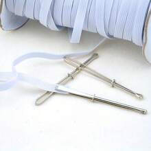 1/3/5pcs Rope Threading Clips, Drawstring Threading Tool, Easy Pull Drawstring Threader Self-Locking Tweezers, Quick Insert DIY Rope Threading Tool For Pants, Shoes, Hoodies - Opening - View 3