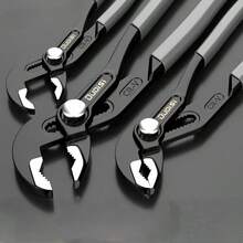 Llave, Multifuncional, Apertura Extra Grande, Ajuste Automático Rápido, Alicates de Bomba de Agua, Llave de Tubería - llave inglesa - Ver 2