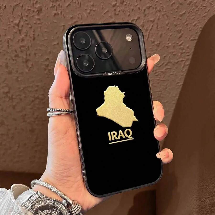 Republic Passport Map Phone Case For IPhone 17,16,15,14,13,12,11,Pro,Max,Plus,E,Air,Mini Black Tpu Cover MPI2 - z5 - 查看 1