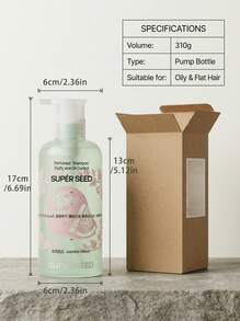SUPER SEED 6種水果花香洗髮精，控油豐盈、持久留香，300g & 310g，女性適用 - 茉莉西瓜洗髮精 - 查看 7