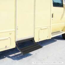 YUNRUX RV Step Manual Step Caravan/Trailer Folding Single Step Staircase 200kg - A - View 9