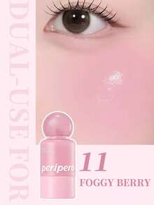PERIPERA Syrupy Tok Cheek #11 Moody Berry 1瓶 9g，冷調灰莓色水光液體腮紅，不結塊，適合冷色調與橄欖色肌膚，秋冬復古日常妝容 - 011 霧中鮮草莓 - 查看 1