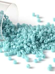 Japan DB 10g 11/0 Delica Beads, Frosted Color Glass Seed Bead, Multicolor DIY Beads For Jewelry Making - Frosted - View 90
