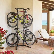 [Free Shipping] Adjustable Bike Storage Rack With Vertical Stand For 4 Bikes And Garage-XY745451 - FXC1MLVSRSAYO - View 6
