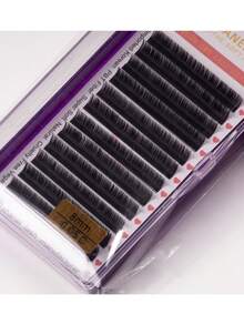 12排單根嫁接睫毛 羊絨 0.03 0.05 0.07 Mega Volume 睫毛接片 絲絨蓬鬆 C捲 8-18mm 自然感 超柔軟 啞光黑 睫毛盤 豐盈經典 合成仿貂毛 假睫毛接片 適用睫毛沙龍 - 查看 45