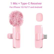 Wireless Clip-On Microphone, Mini Portable Clip Microphone With Automatic Noise Cancellation And 40mAh Rechargeable Battery, Plug And Play, Suitable For Live Streaming, Video Recording, Interview, Vlog - View 7